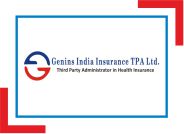 Genins India Insurance TPA Ltd